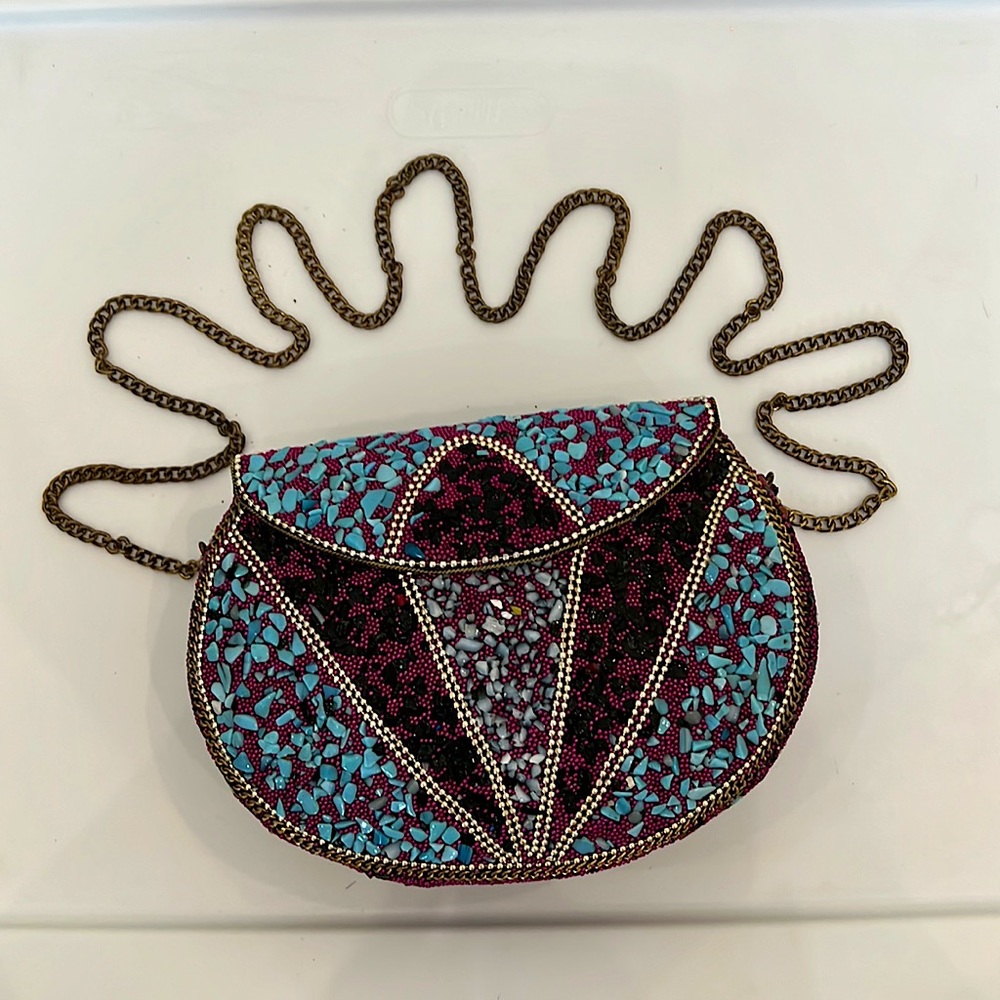 handcrafted Turkish beaded bag